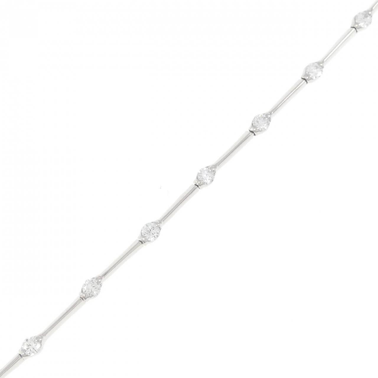 pt Diamond bracelet