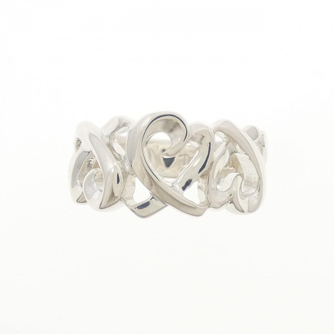 ティファニー トリプルラビングハート リング