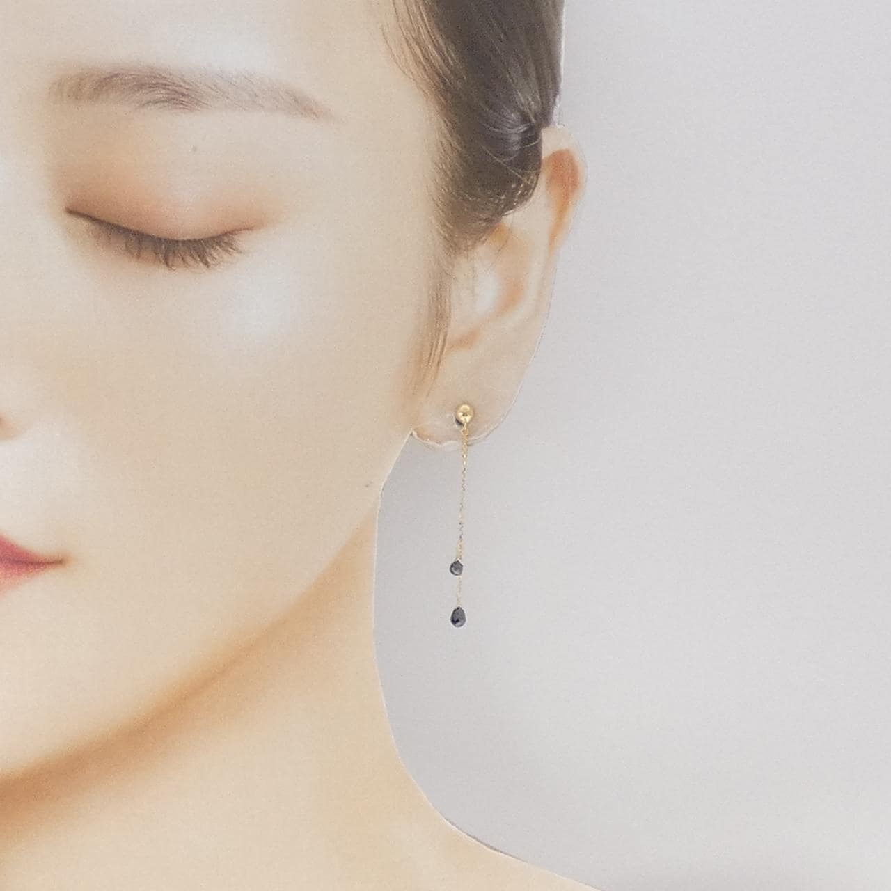 K18YG ダイヤモンド イヤリング 1.00CT