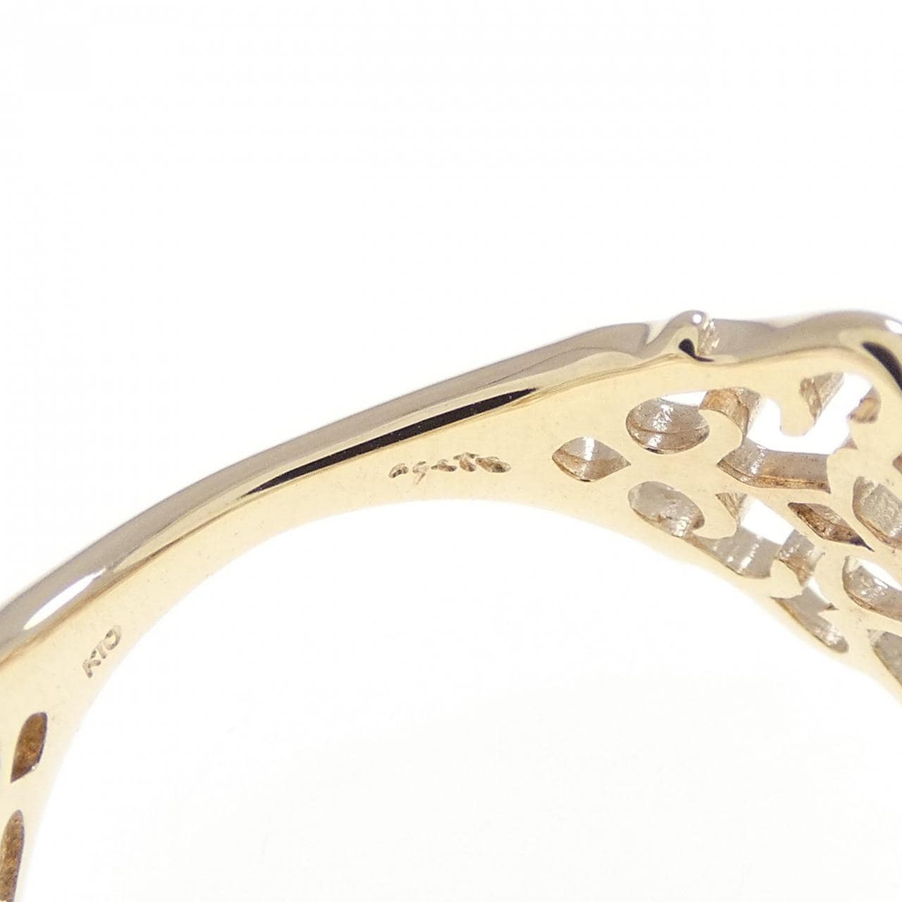 アガット K10YG リング