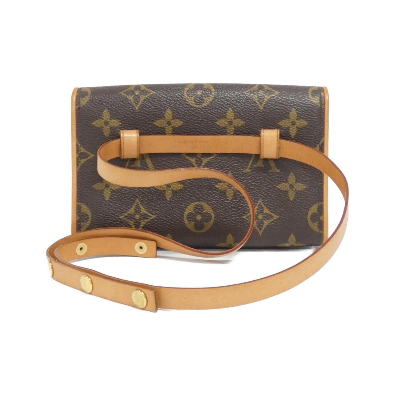 LOUIS VUITTON Monogram Pochette Florentine XS M51855+M67303 Waist Bag