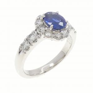 PT900 サファイヤ リング 1.04CT