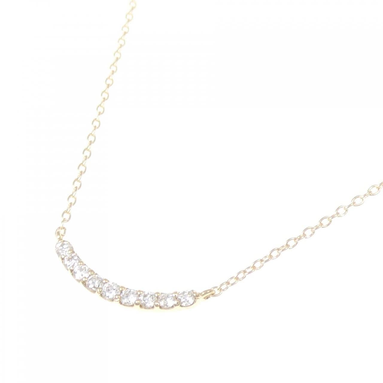 【リメイク】K10YG ダイヤモンド ネックレス 0.10CT