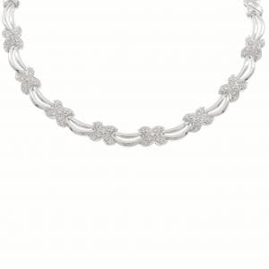 K18WG ダイヤモンド ネックレス 1.52CT