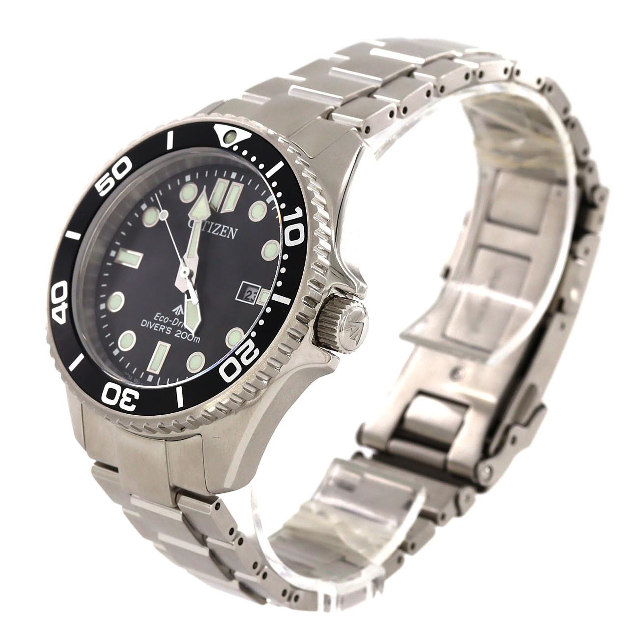 シチズン プロマスター マリーン E168-00BFX09/BN0261-51E SS ソーラークォーツ