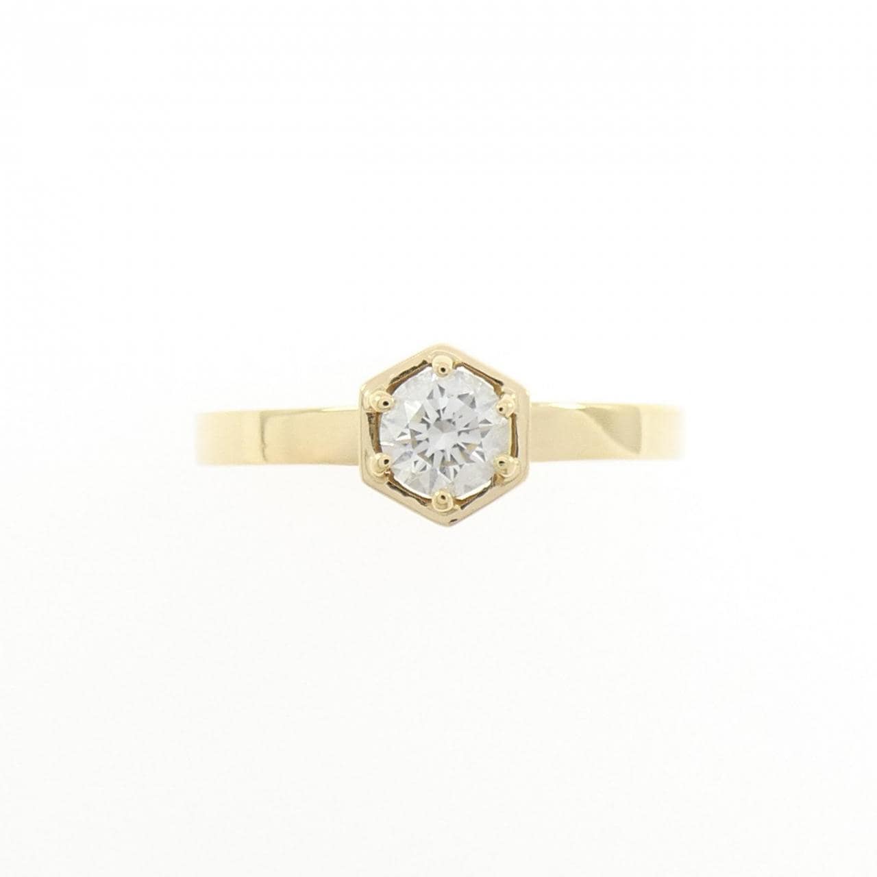 ハスナ ダイヤモンド リング 0.30CT E VS1 3EXT