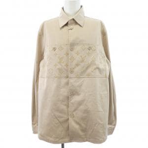 ルイヴィトン LOUIS VUITTON フロックカジュアルコットンオーバーシャツ HQB45WFUG ジャケット