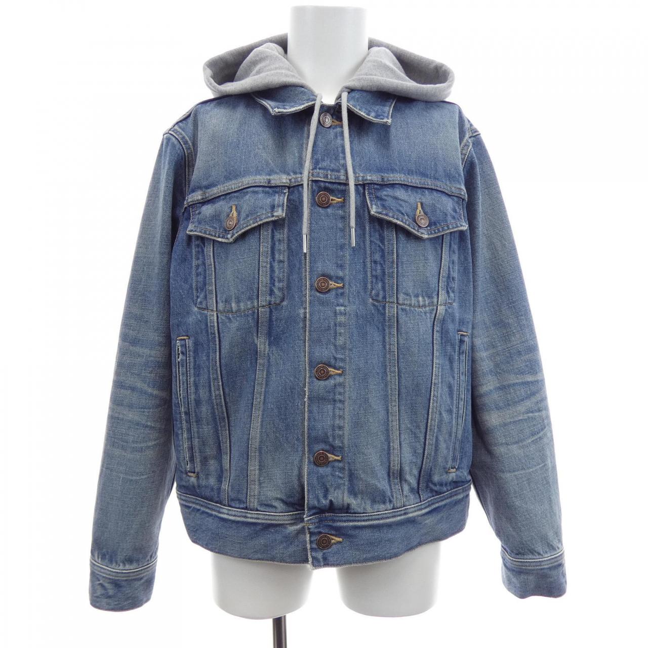 セリーヌ CELINE フード付きトラッカージャケット 2Q374930F デニムジャケット