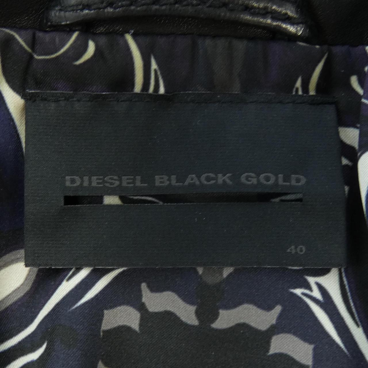 ディーゼルブラックゴールド DIESEL BLACK GOLD レザージャケット