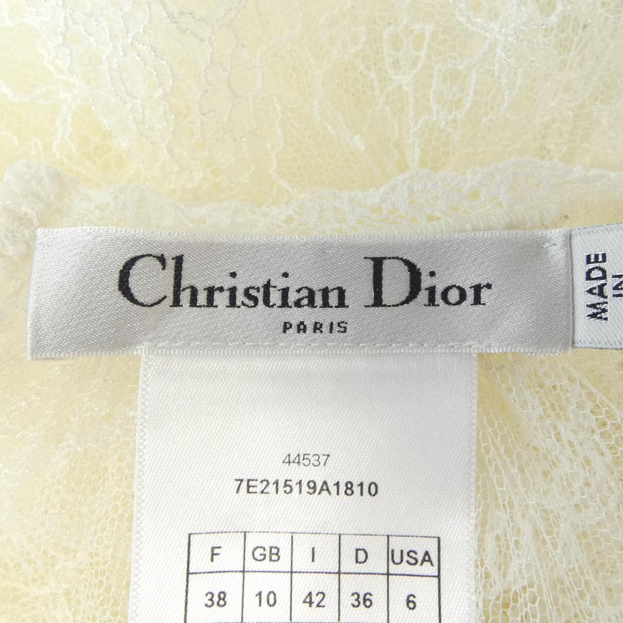 クリスチャンディオール CHRISTIAN DIOR 7E21519A1810 トップス