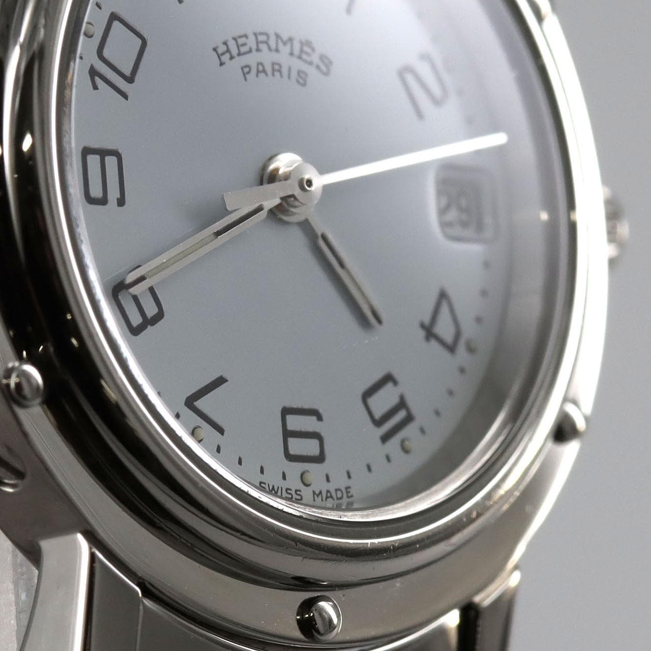 HERMES Clipper CL4.210 不锈钢石英