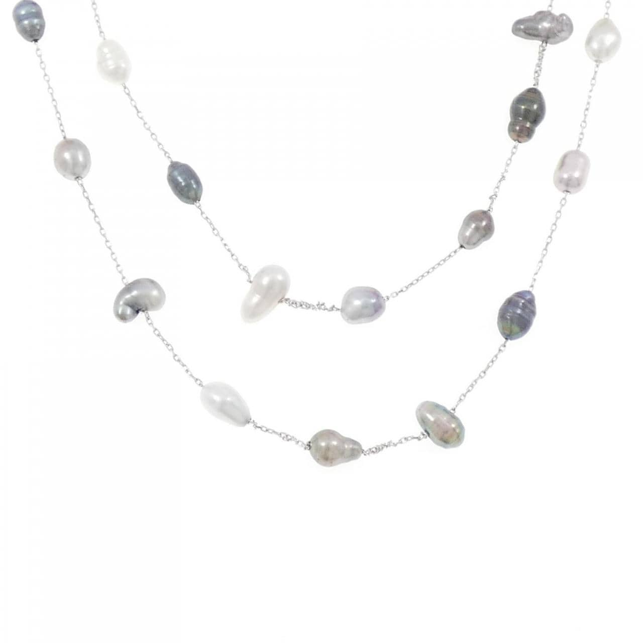 K14WG freshwater pearl necklace