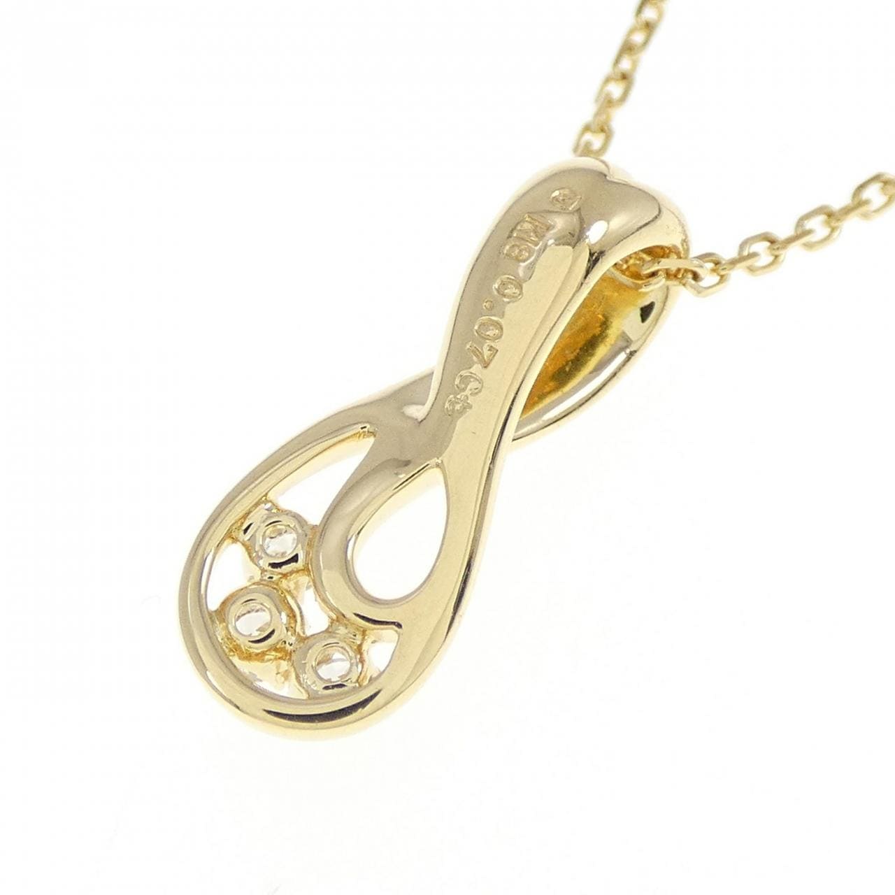ミキモト ダイヤモンド ネックレス 0.07CT