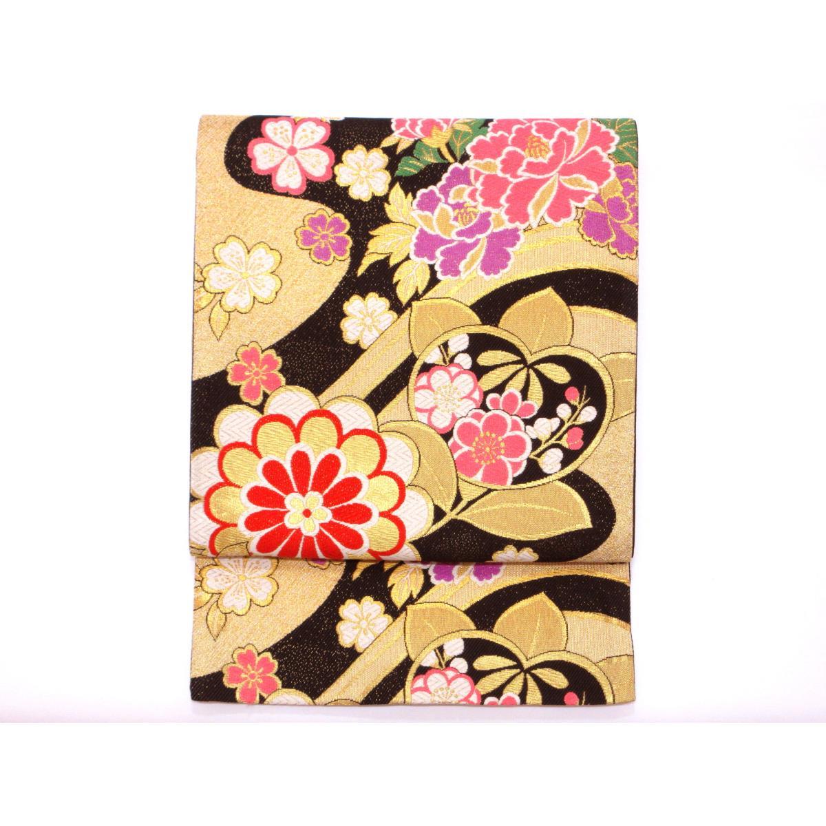 袋帯　芯なし仕立