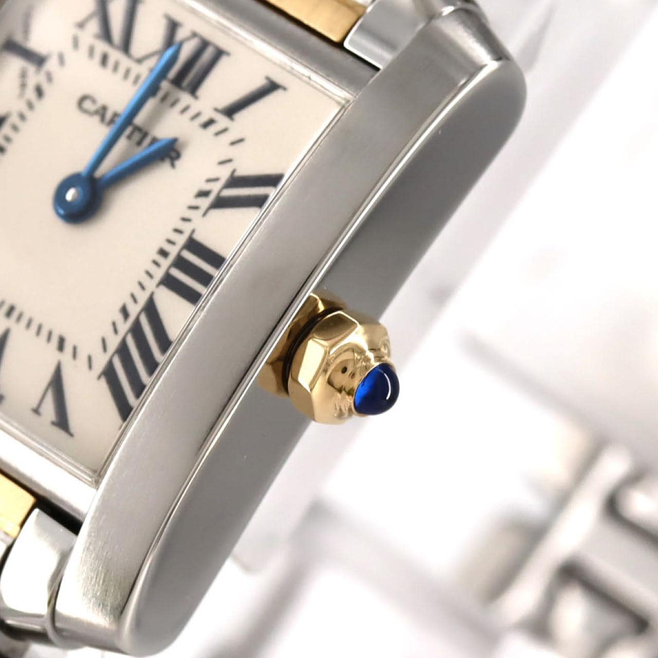 カルティエ タンクフランセーズSM コンビ W51007Q4 SSxYG クォーツ