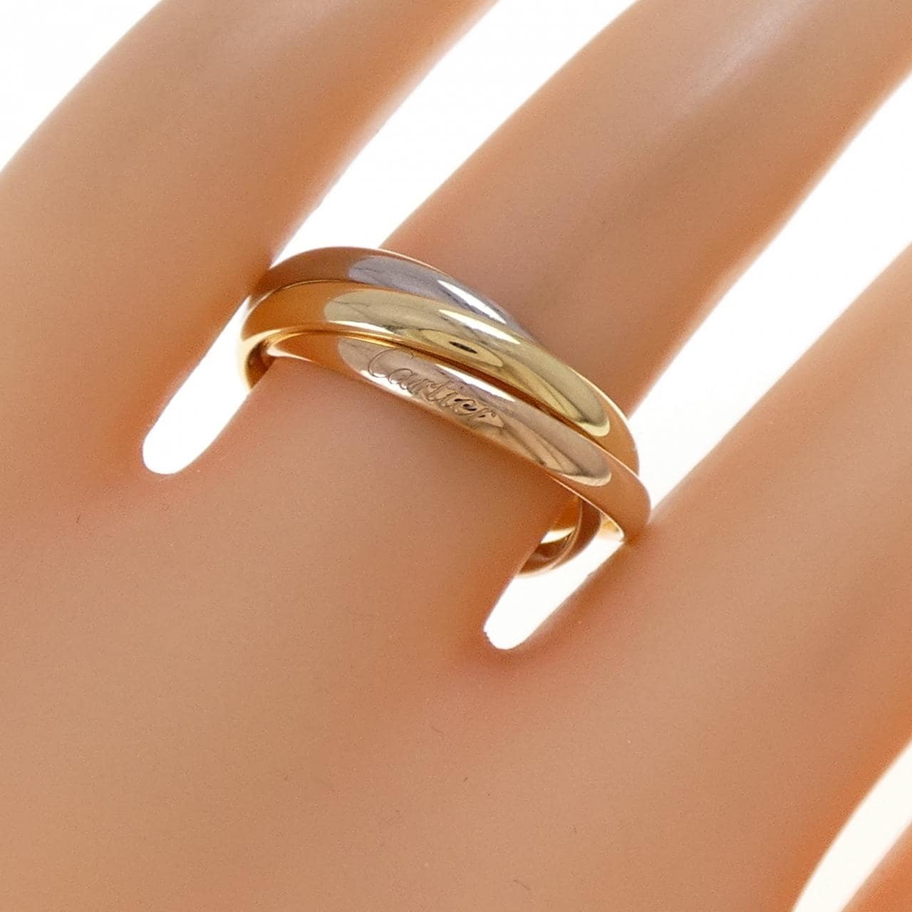 Cartier Trinity小号戒指