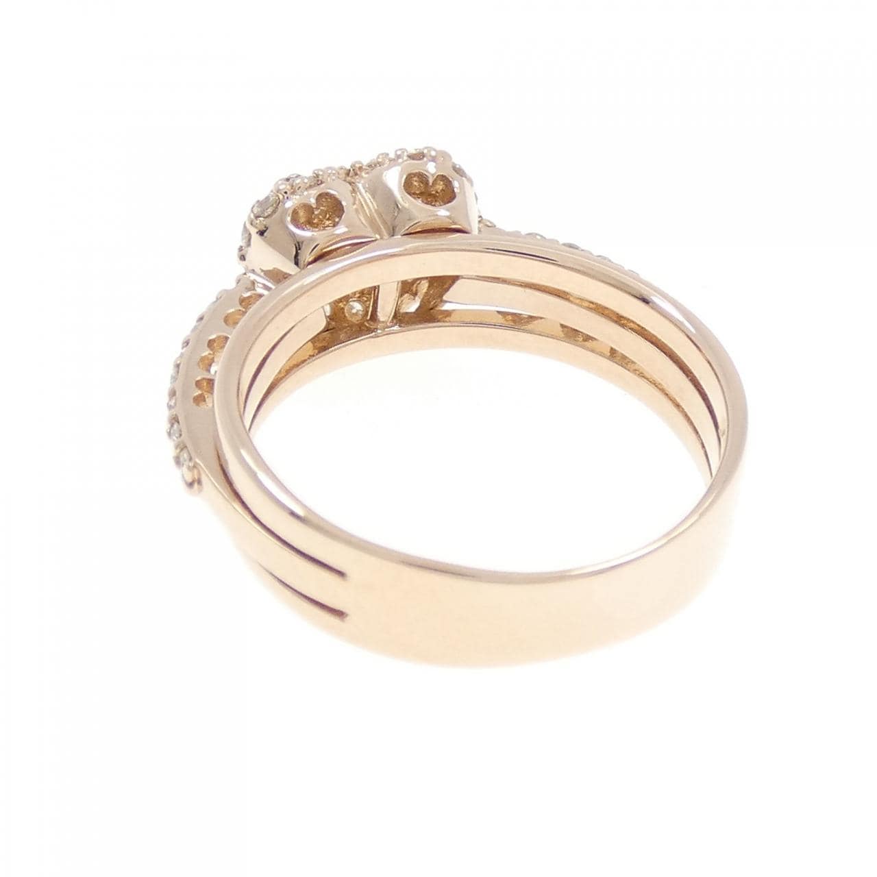 ポンテヴェキオ ハート ダイヤモンド リング 0.51CT