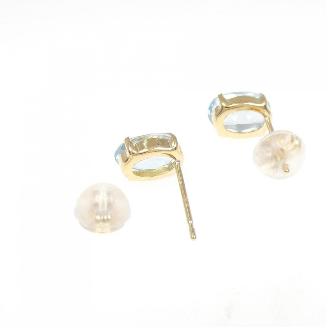 K18YG ブルートパーズ ピアス