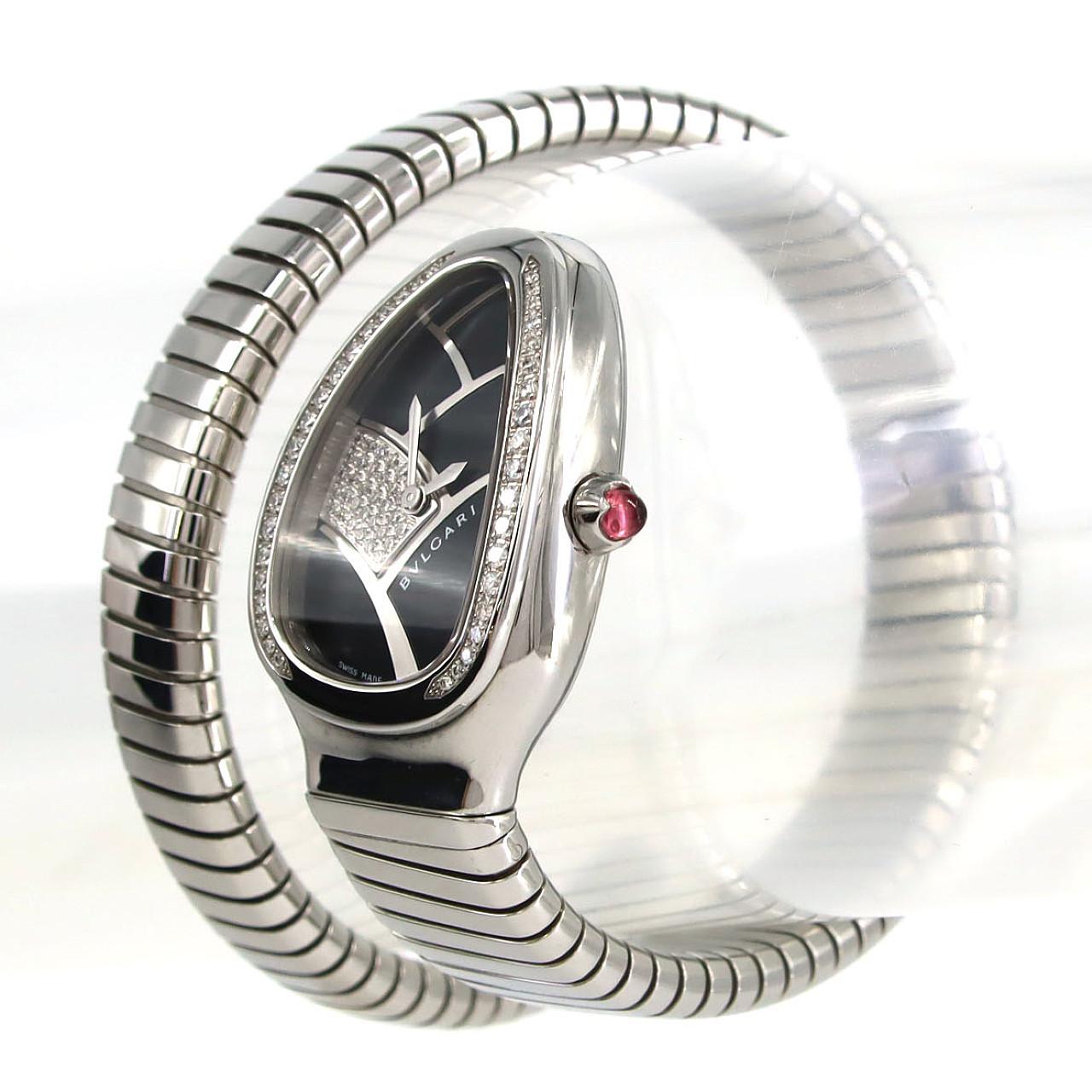 BVLGARI Serpenti/DL 尺寸 SP35S/SP35BD1SDS.1T SS石英