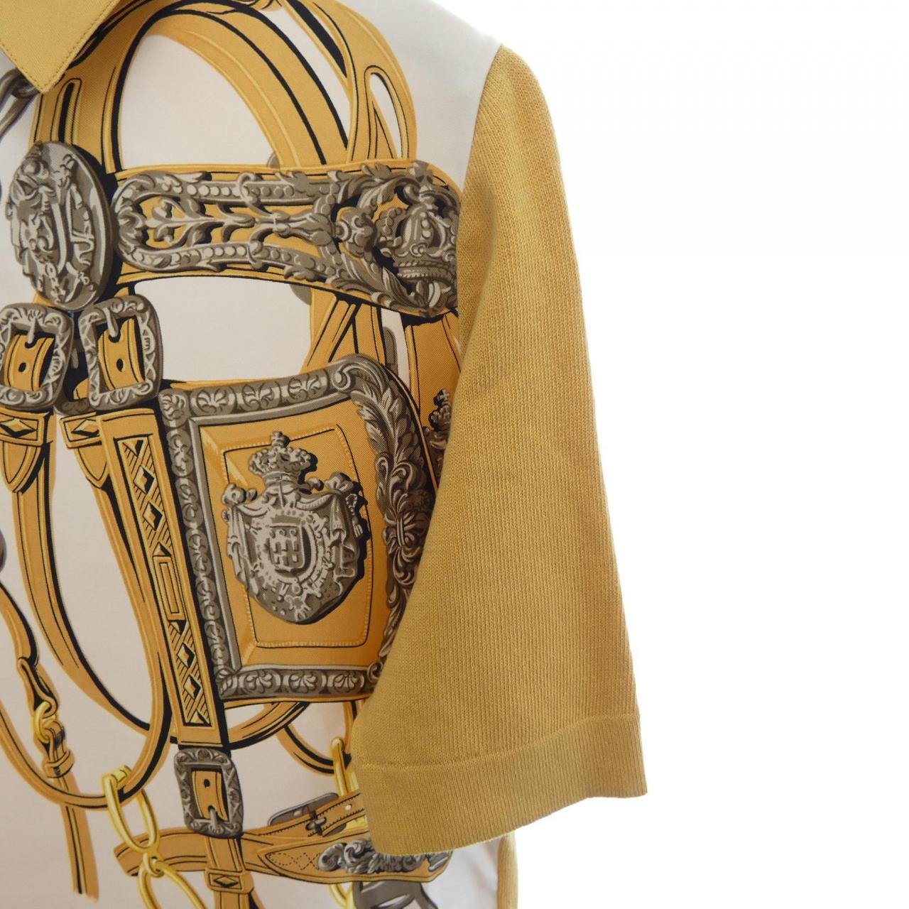 【ヴィンテージ】エルメス HERMES BRIDES DE GALA ツイルレーヌ. ポロシャツ