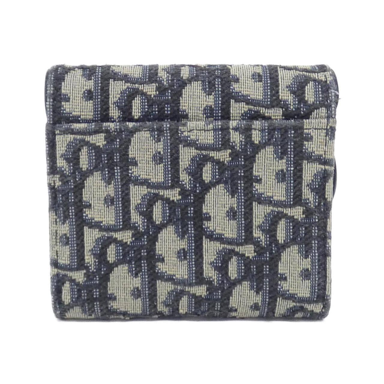 クリスチャンディオール DIOR OBLIQUE サドル ロータス ウォレット S5652CTZQ 財布