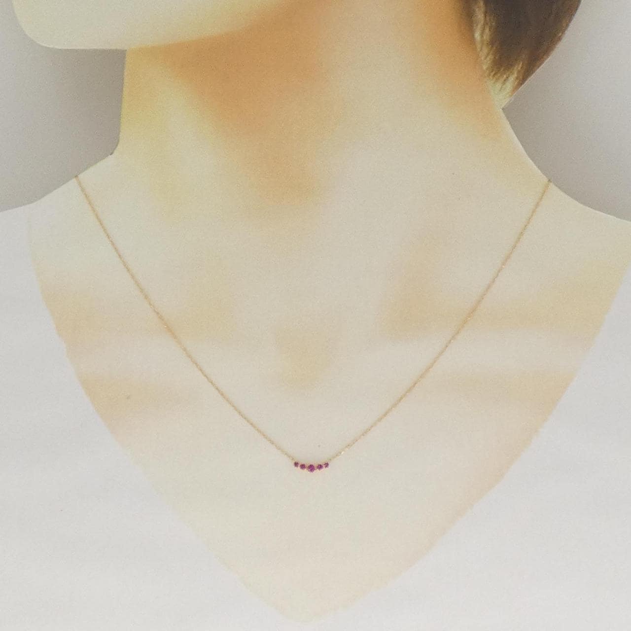 クミキョク ルビー ネックレス
