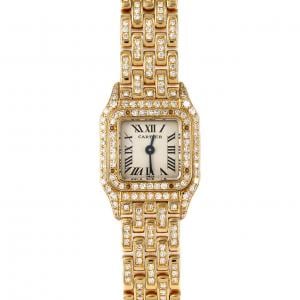 カルティエ ミニパンテール YG/2D･ブレスD WF3141FF YG クォーツ