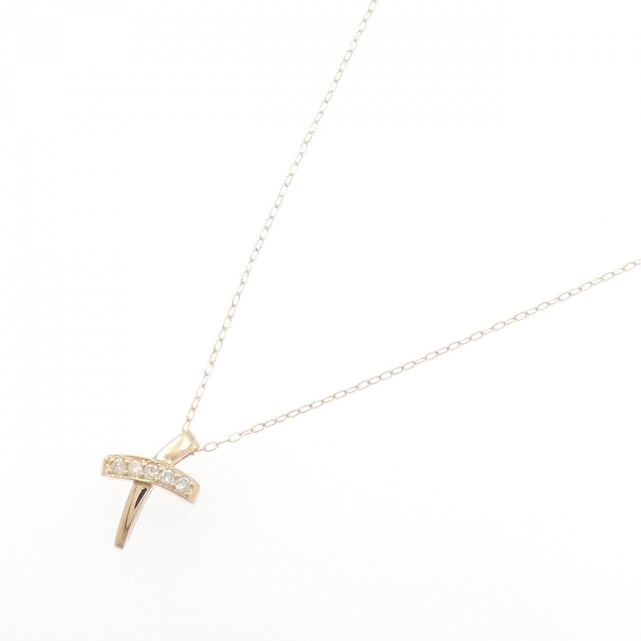 K18PG ダイヤモンド ネックレス