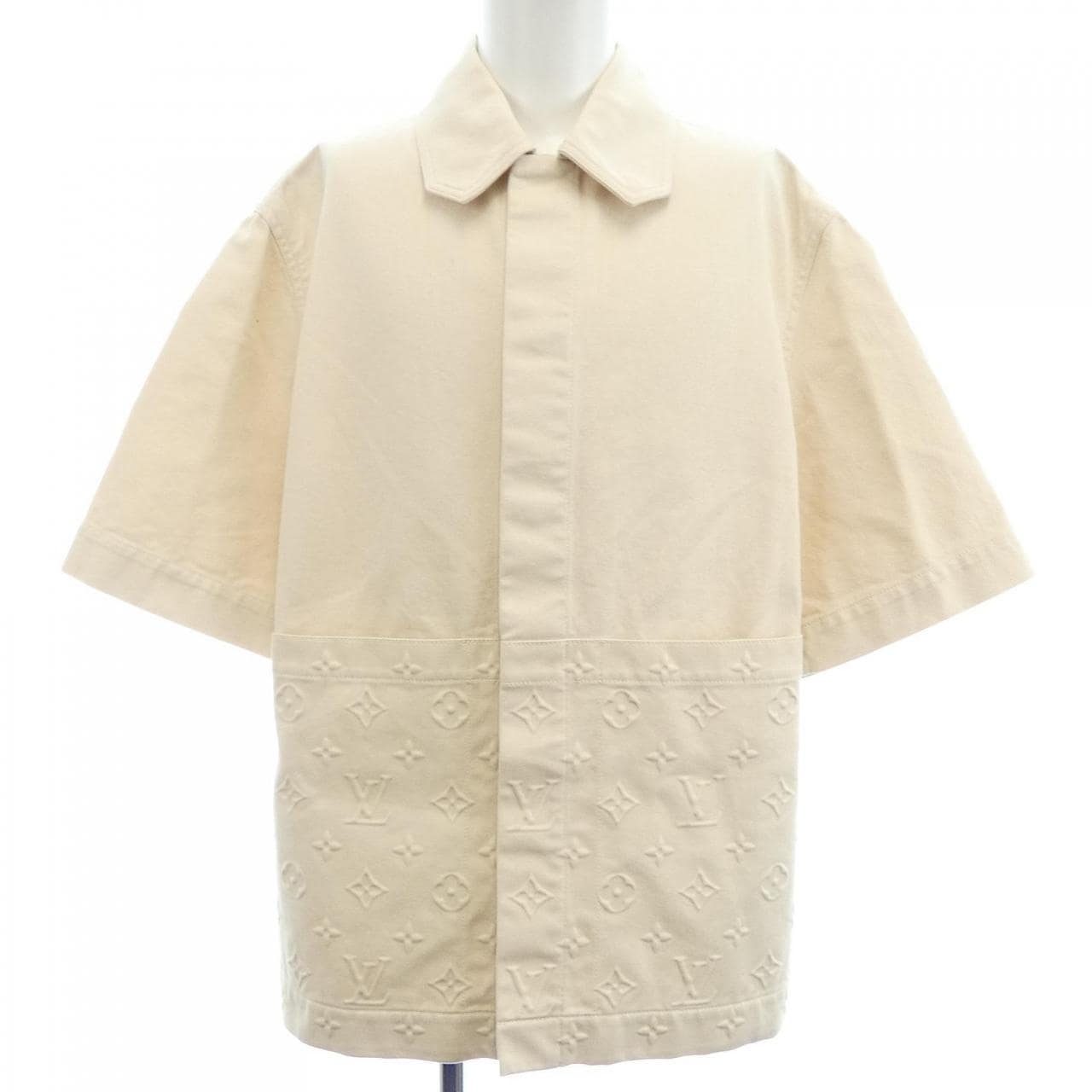 ルイヴィトン LOUIS VUITTON モノグラムワークウエアショートスリーブシャツ HOS46WTZ0 S／Sシャツ