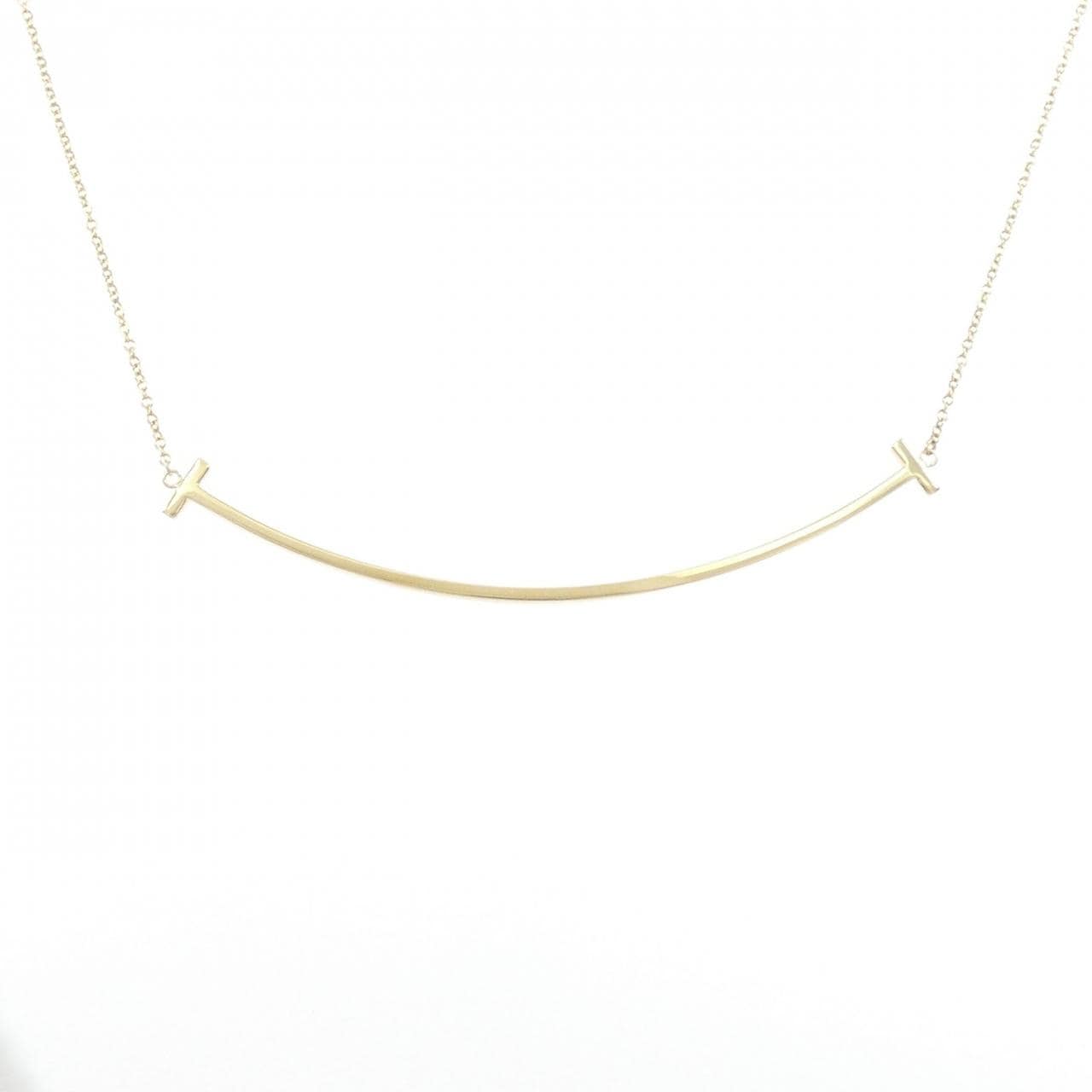 ティファニー Tスマイル ラージ ネックレス