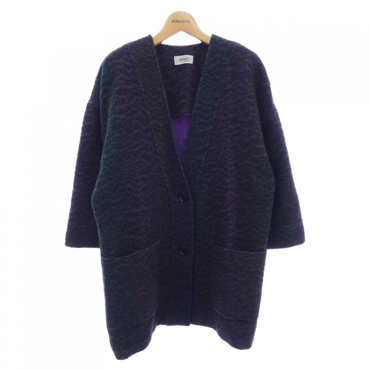 【ヴィンテージ】ミッソーニ MISSONI カーディガン