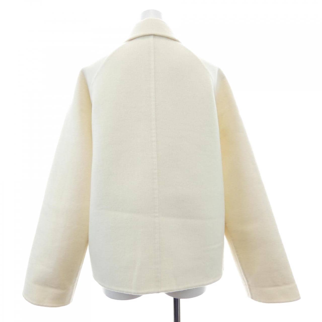 エルメス HERMES ダブルフェイス クルードセル ラムスキンボタン 4E0102DA コート
