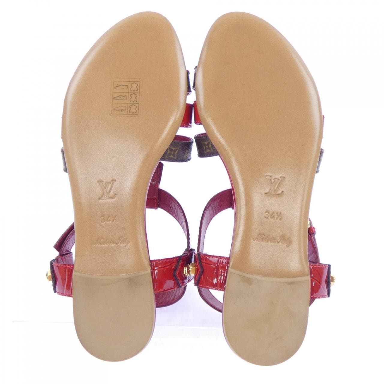 ルイヴィトン LOUIS VUITTON NQ1007 サンダル