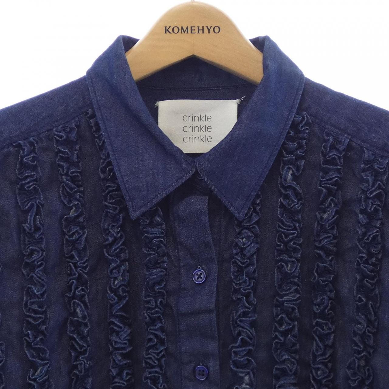 CRINKLE CRINKLE シャツ