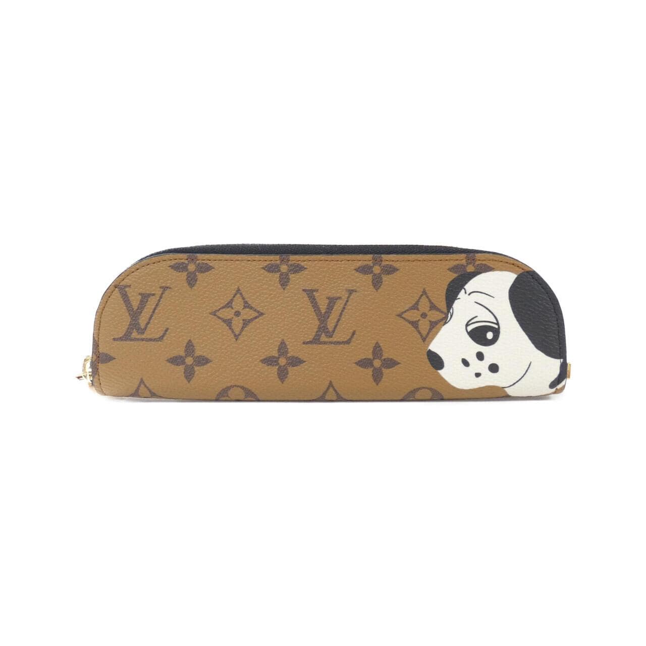 LOUIS VUITTON Monogram Reverse (Animogram) Pencil Pouch Charlotte GI1112 Pen Case