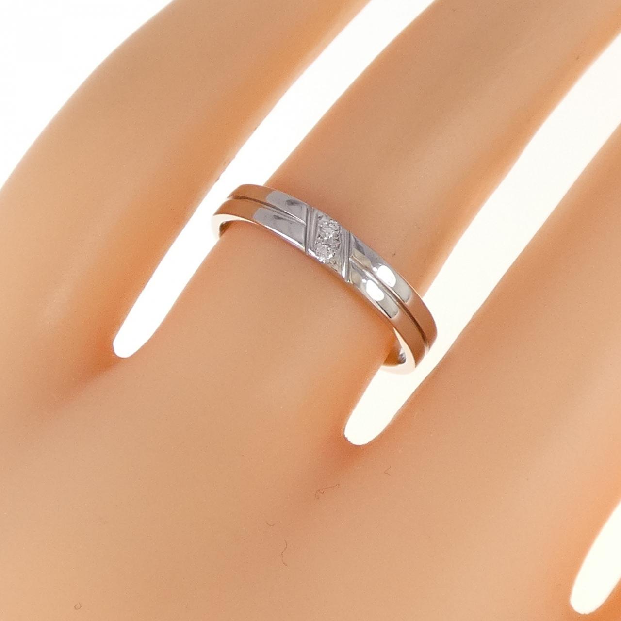 PT900 Diamond Ring