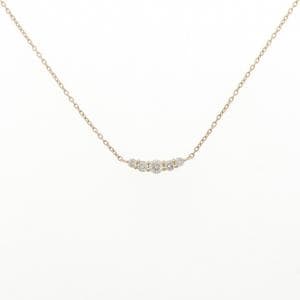 K18YG ダイヤモンド ネックレス 0.10CT