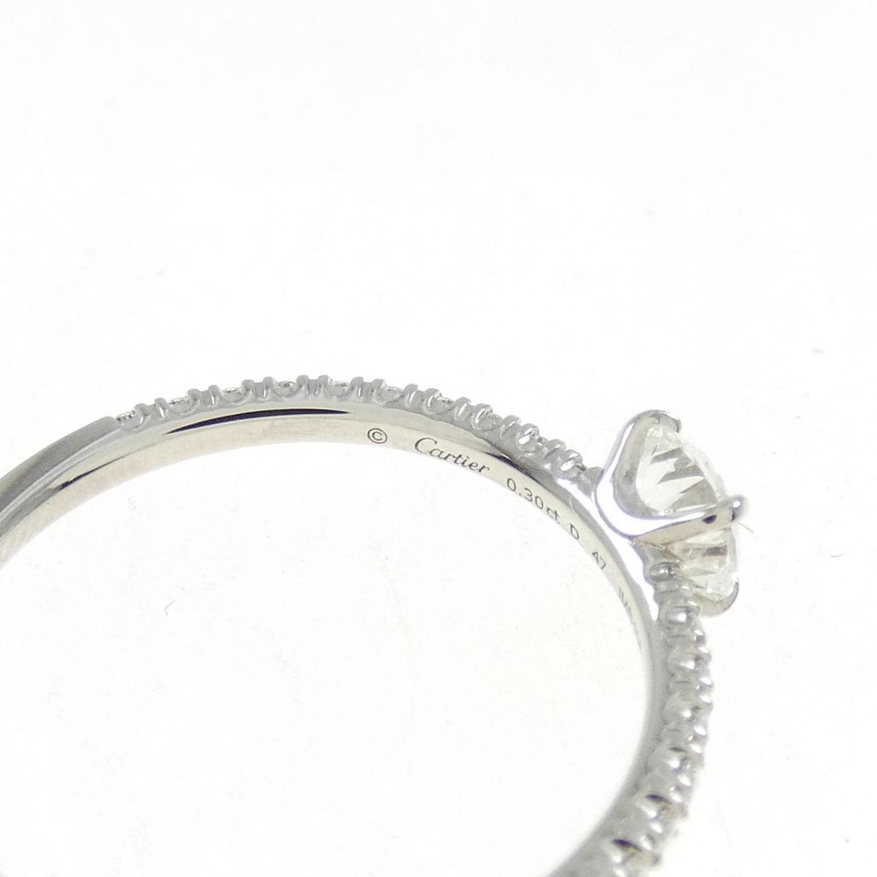 Cartier Etancel Ring 0.30CT G VVS1 3EXT