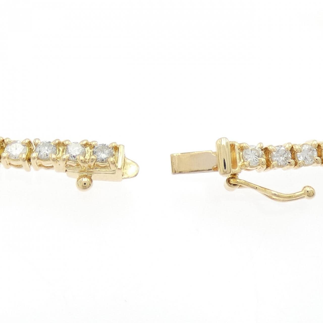 K18YG ダイヤモンド ブレスレット 3.00CT