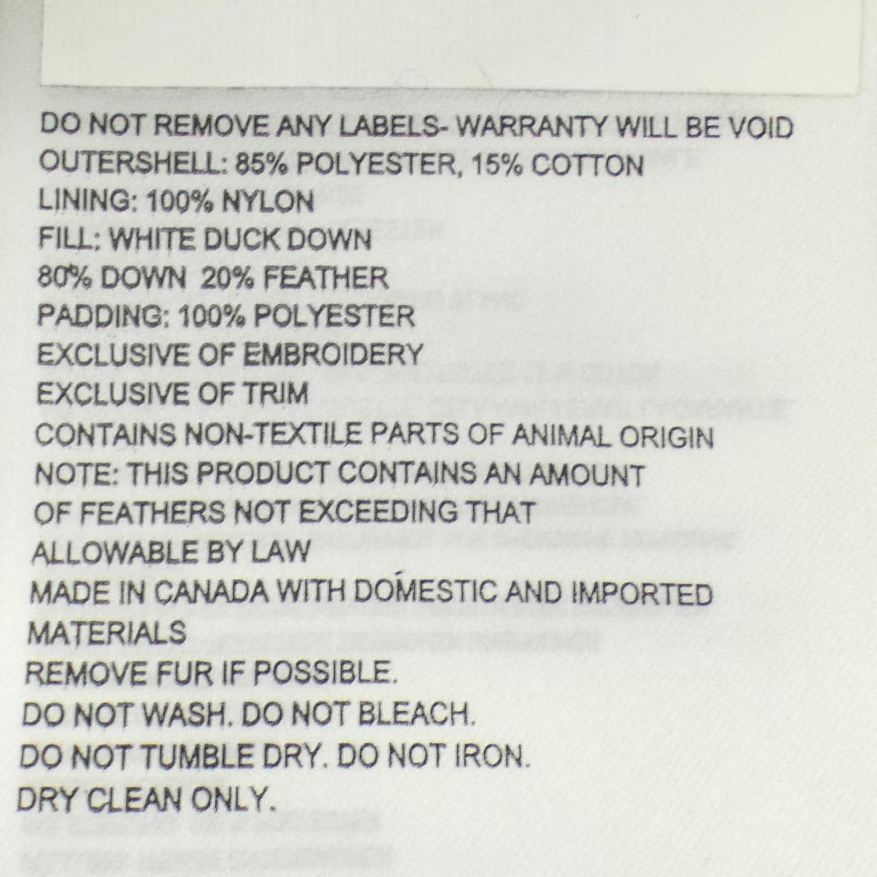 カナダグース CANADA GOOSE 3438JM JASPER ジャスパー ダウンジャケット