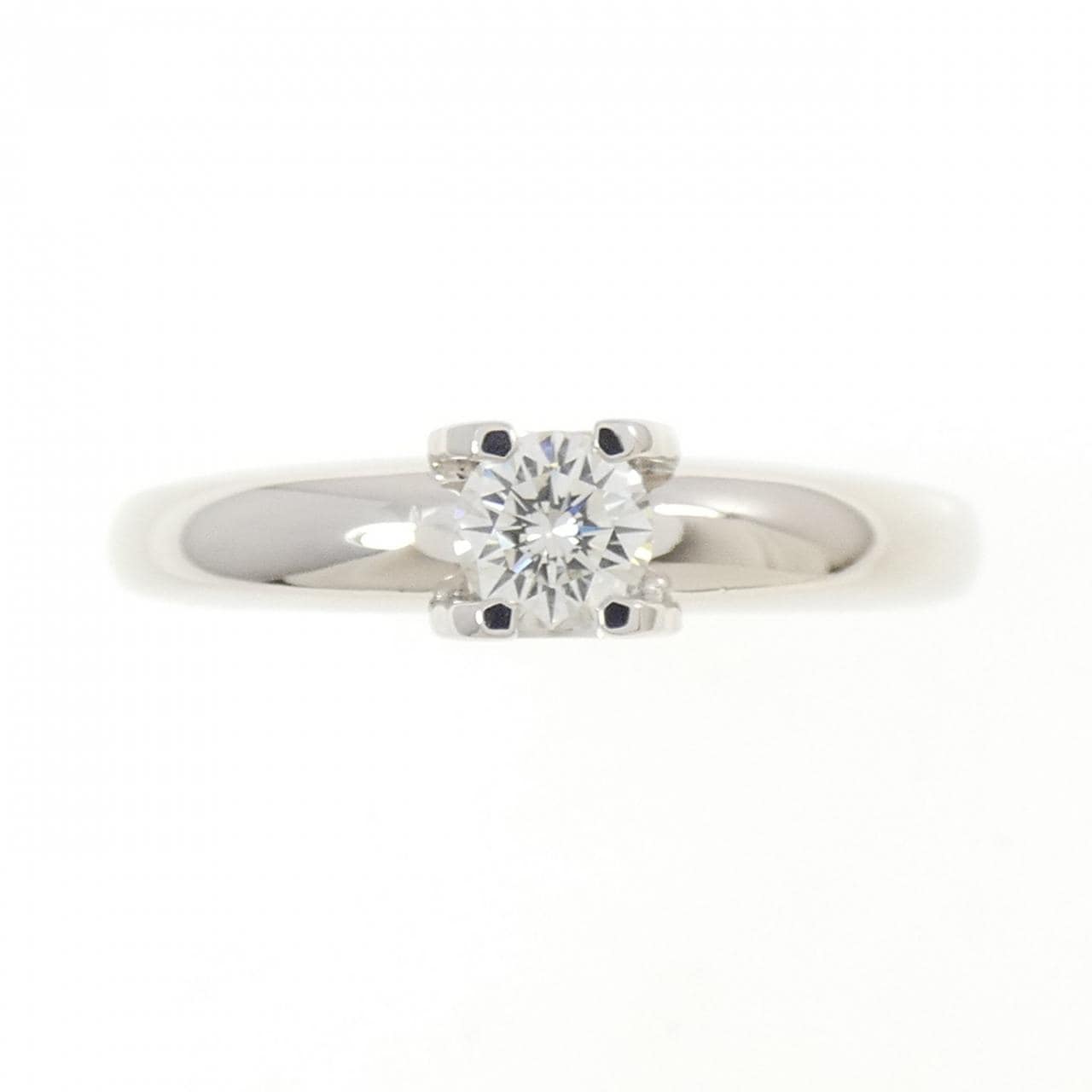 カルティエ Cセッティング リング 0.30CT