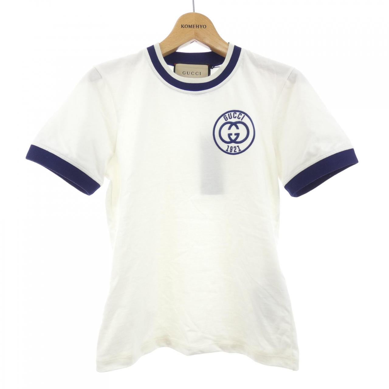 グッチ GUCCI エンブロイダリー コットンジャージー 756596 XJFV8 Tシャツ