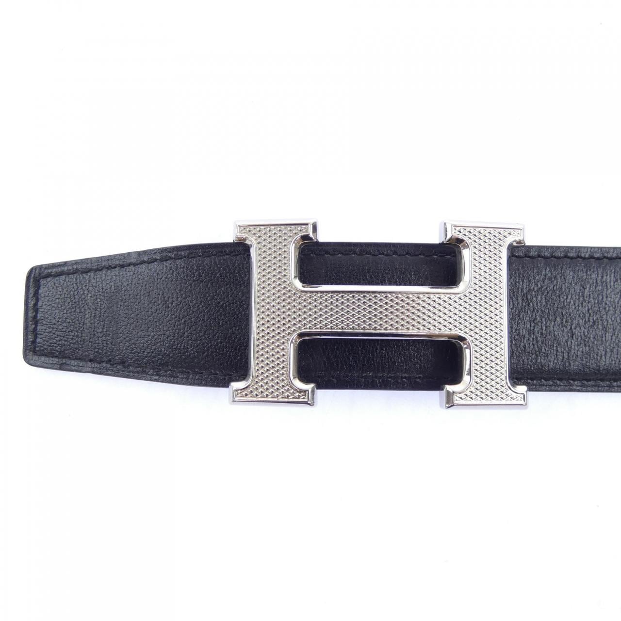 エルメス HERMES H ギヨシェ 32mm リバーシブル BELT