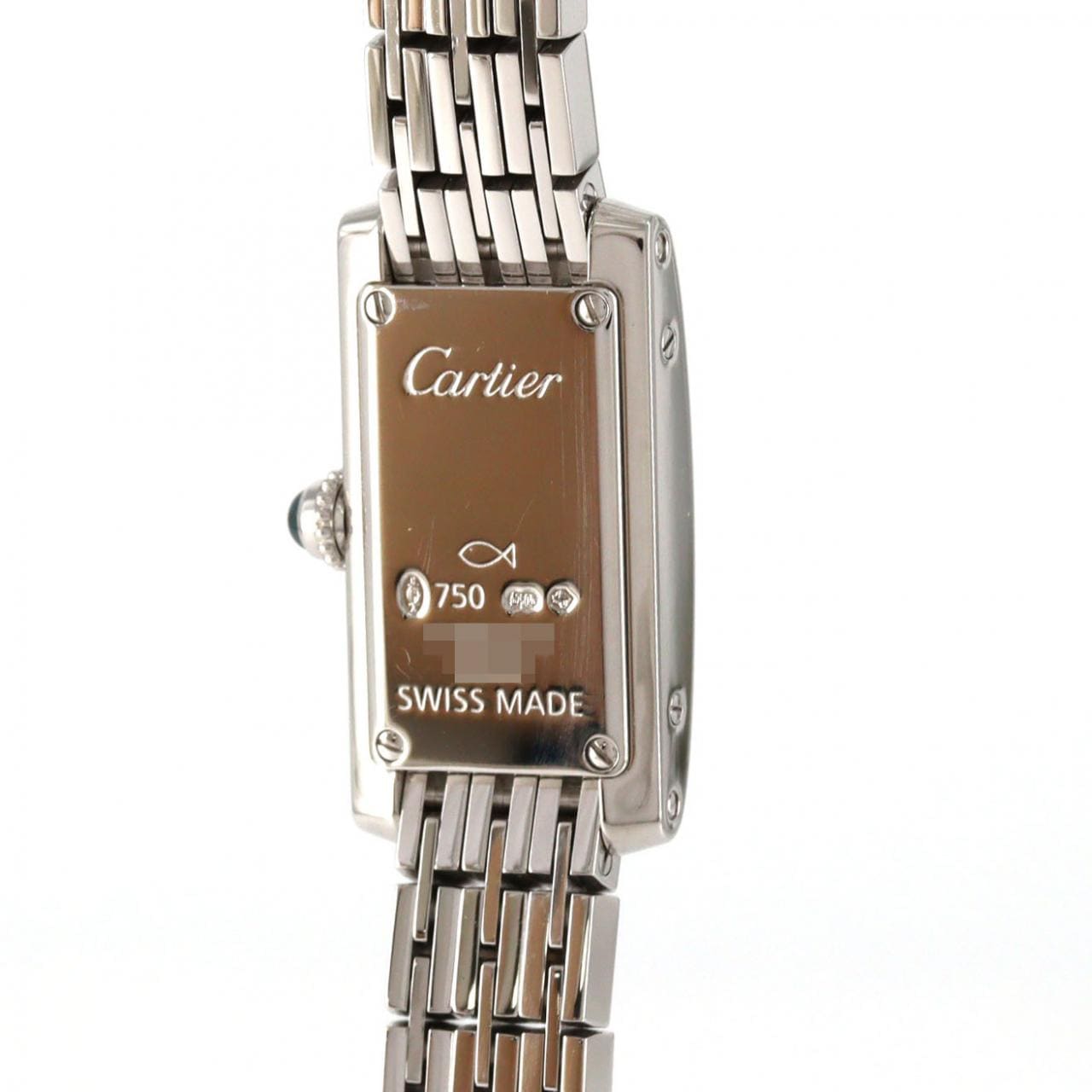 カルティエ タンクアロンジェラニエール WG W15364W3 WG クォーツ