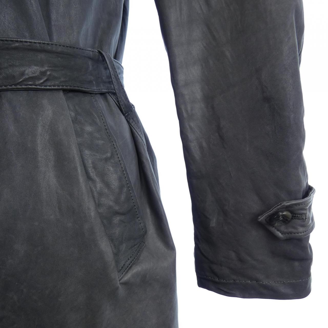 シシ sisii レザーコート