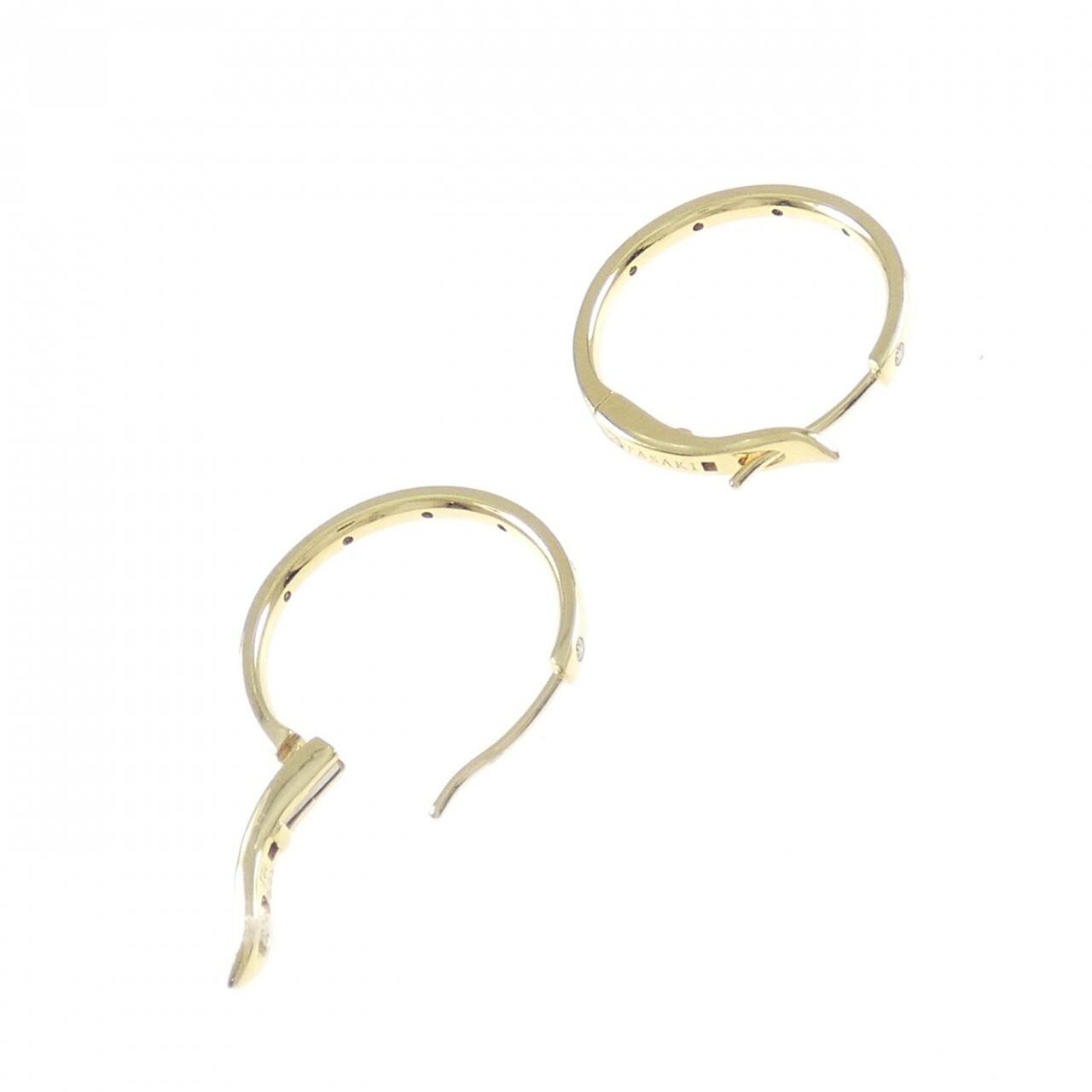 タサキ ダイヤモンド ピアス 0.10CT
