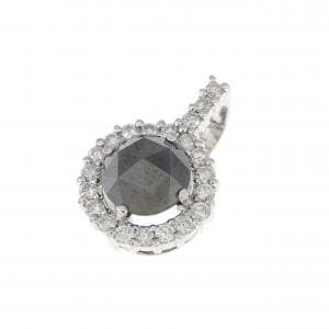 K18WG ダイヤモンド ペンダント 1.00CT