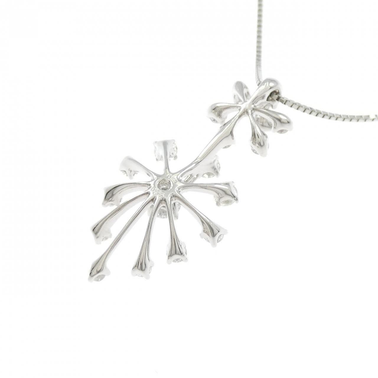 PT900/PT850 ダイヤモンド ネックレス 0.65CT