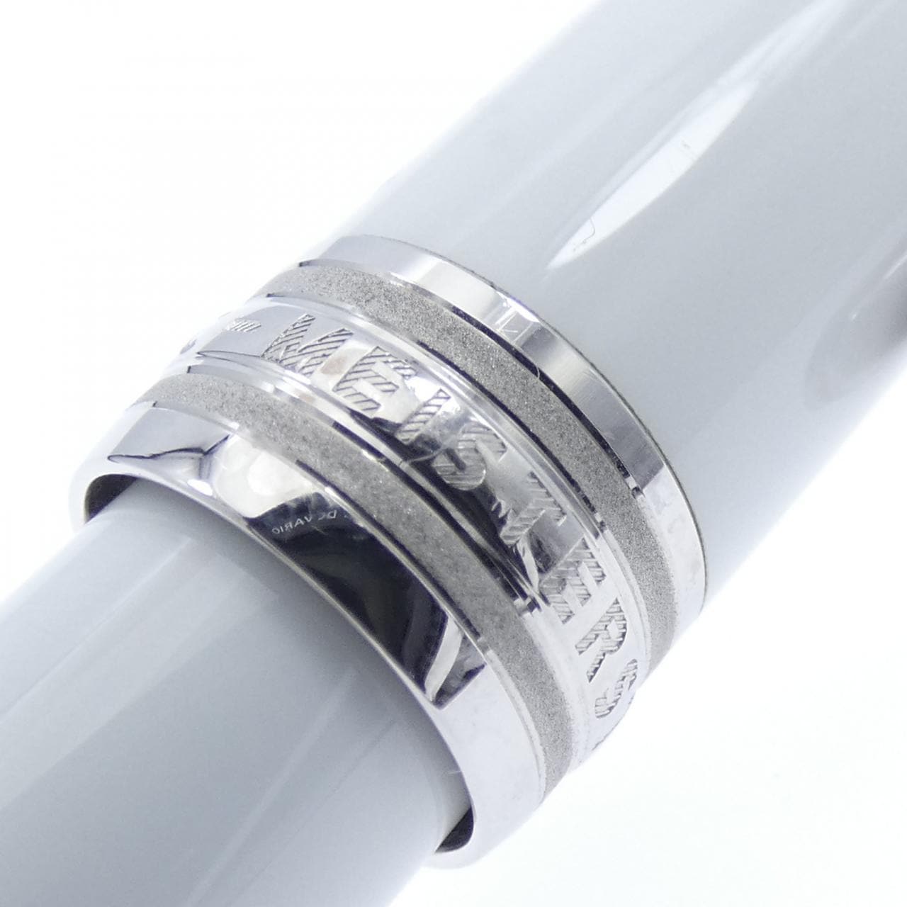 モンブラン マイスターシュテュックホワイトソリテールクラシック 106844 万年筆