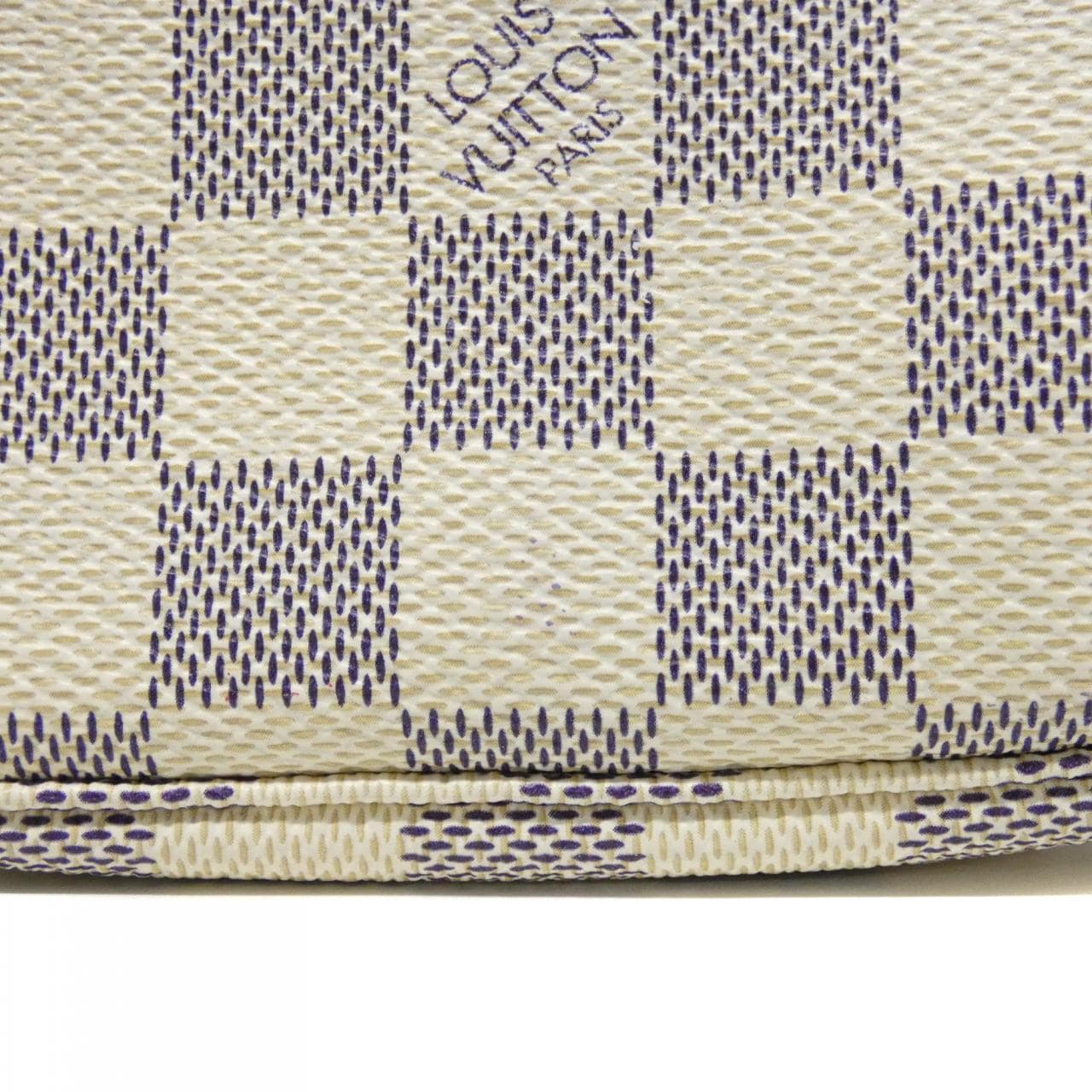 LOUIS VUITTON Damier Azur Mini Pochette Accessoire N58010 Accessory Pouch
